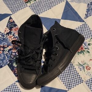 Converse Black High-Top Sneakers